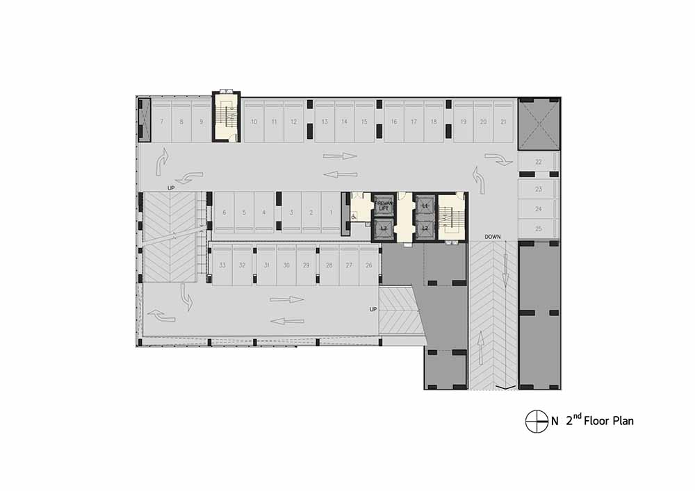 Terra Residence Condo - Floor plan ชั้น 2